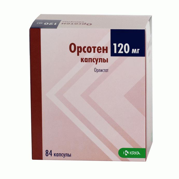 Орсотен капсулы 120 мг, 84 шт. - Новокуйбышевск
